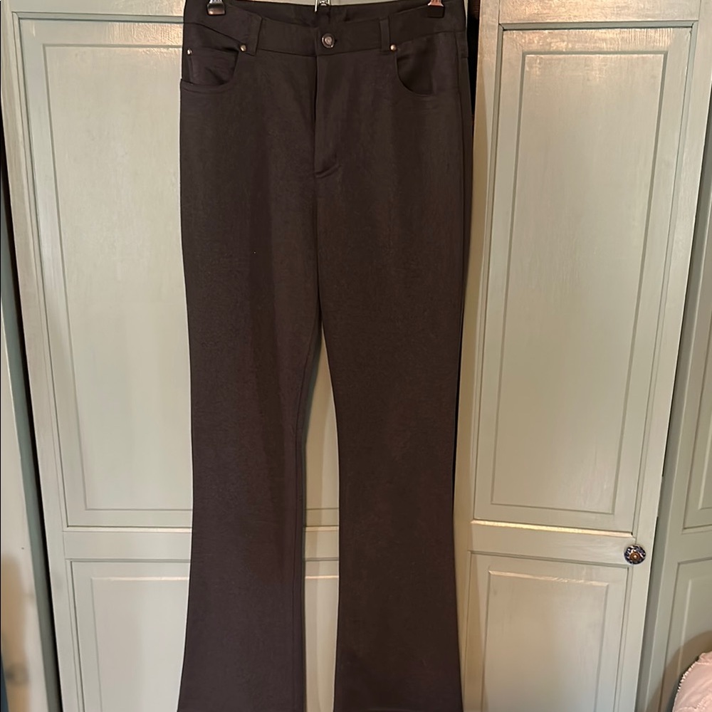 Joe Benbasset Charcoal Gray Pantsuit
